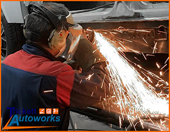 car exhaust welding repair